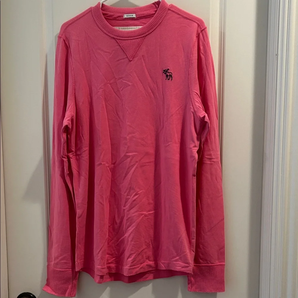Abercrombie & Fitch Vintage sweatshirt dress embroidered Logo long sleeve XXL